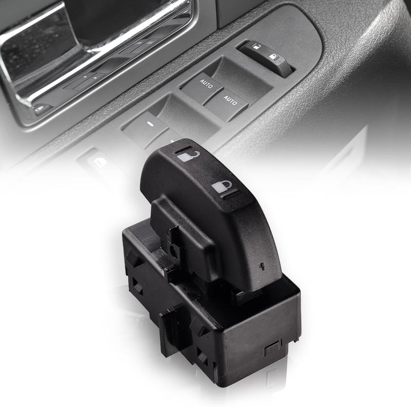 Predep Front Power Door Lock Switch Compatible with 2009-2014 Ford F-150, Switch Assembly Replace 9L3Z-14028-AA SW-7254 - Image 1